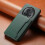 (For Honor Magic5 Pro, Green) Calf Texture Card Bag Design Full Coverage Phone Case 2