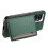 (For Honor 100, Green) Calf Texture Card Bag Design Full Coverage Phone Case 4