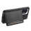 (For Honor 100, Black) Calf Texture Card Bag Design Full Coverage Phone Case 4