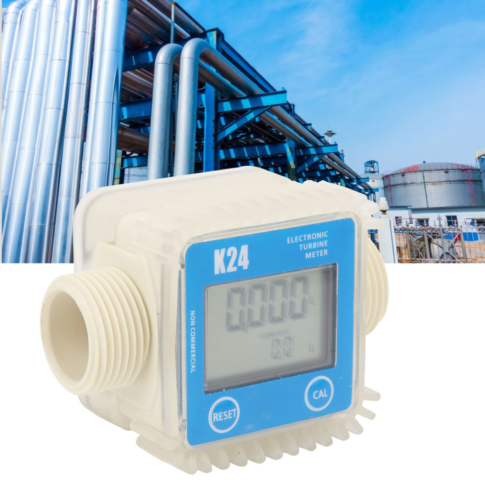 K24 Digital Turbine Flow Meter For Fuel & Chemicals - 1 Inch 4061360060321