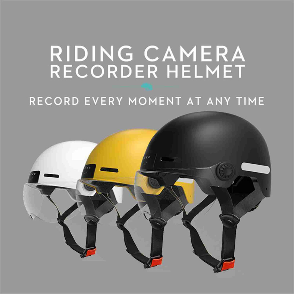 Smart Bike Helmet 1080p 30fps Camera with Light for Men Women-image-OPC-PMX5JHQ-NEW