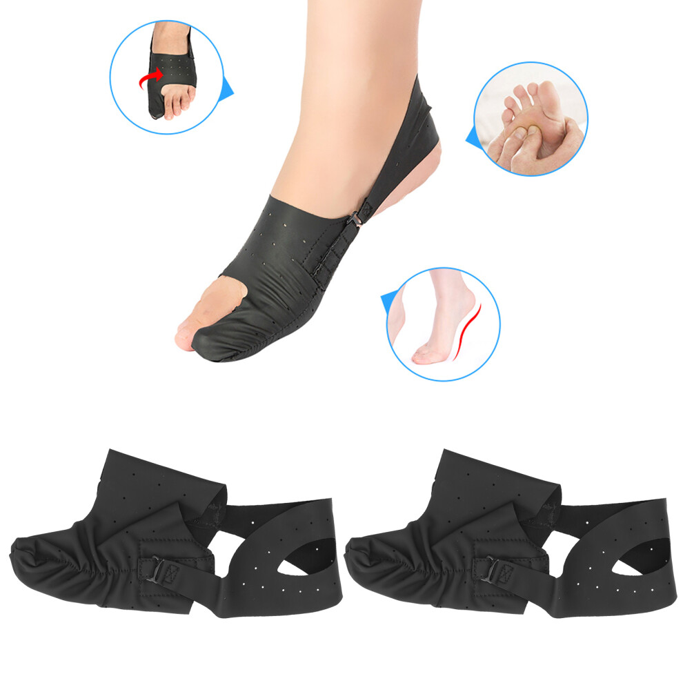 2pcs Hallux Valgus Bunion Corrector Toe Separator Elastic PU Comfort