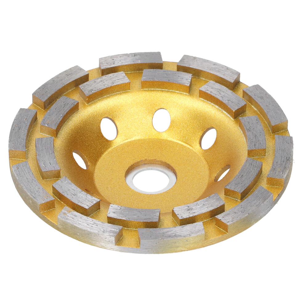 Diamond Grinding Cup Wheel 125Mm Double Row Diamond Polishing Disc 4941360064645