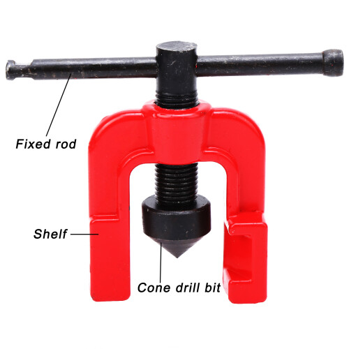 2Pcs Copper Pipe Cutter Conical Reamer Flaring Tool 3/16-5/8 in 2