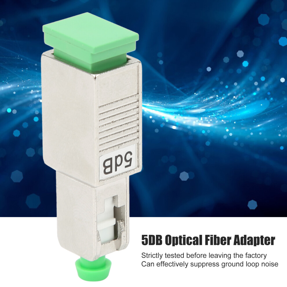 Fiber Optic Fc/Apc Adapter With Flange Male/Female Head Attenuator 5Db 7671360065126