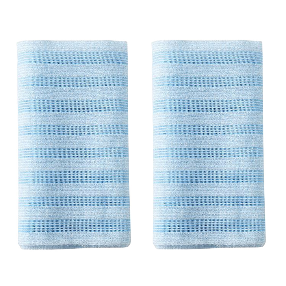 (C) 2pieces Extra Long Exfoliating Washcloth Addition To Shower Routine-image-OPC-PMX5XJ2-NEW