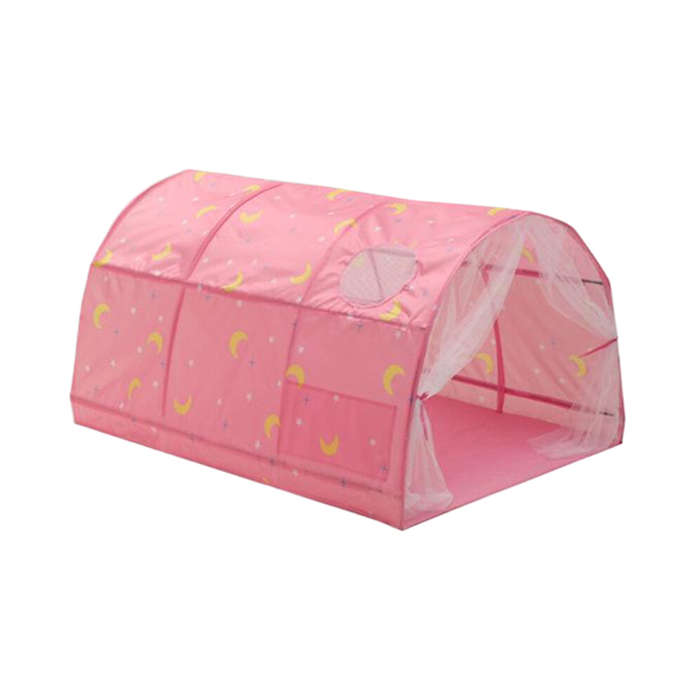 (B) Indoor Dream Tunnel Playhouse Princesses Castle House Game Room Flags-image-OPC-PMX5XR2-NEW