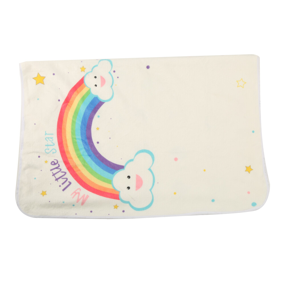 Baby Monthly Blanket Soft Cartoon Newborn Infant Photography Prop 30x40cm