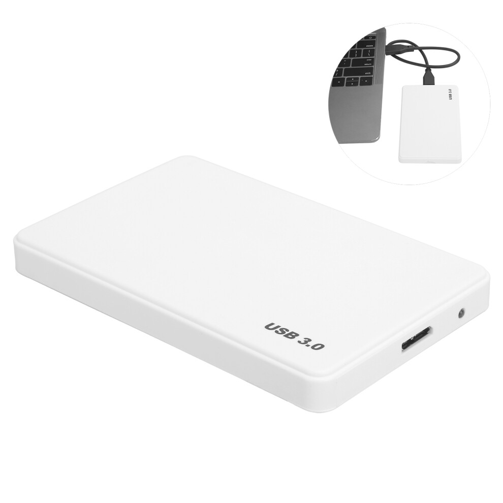 2.5In Usb3.0 500Gb Mobile Hard Drive For Desktop & Laptop White 9381360068505