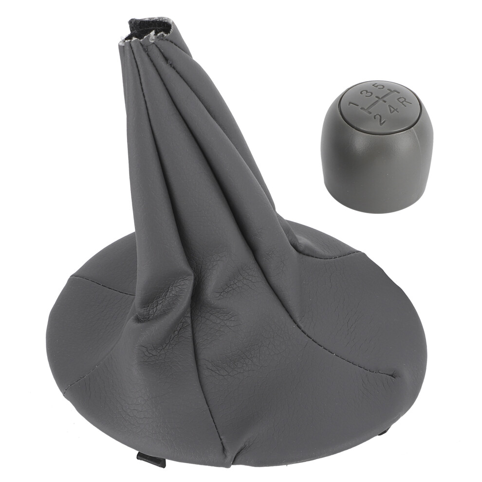 Replacement 5-Speed Gear Shift Knob With Dustproof Boot Fitting Fiat Panda 500C 4651360069334