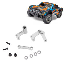 RC Aluminium Lenkungskit für Traxxas 2WD Slash Rustler Bandit Silberfarbe