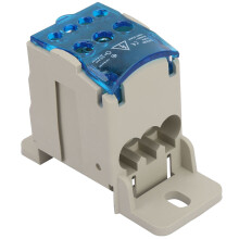 Schienenverteilerbox Drahtverbinder Elektrischer Anschlussblock 16A 2P 1,5 mm²