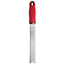 Heavy Duty Cheese Grater, Ultra Sharp Blades Stay Rust-Free & Comfortable Non-Slip Handle, Versatile Kitchen Tool for Cheese, Lemon, Garlic, Ginger, N
