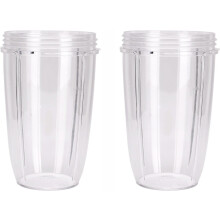 24-Unzen-Ersatzbecher, kompatibel mit NutriBullet 600 W und 900 W, BPA-frei, spülmaschinenfest, inklusive Reisedeckel und Extraktionsklinge