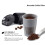 Cápsulas de café reutilizáveis e ecológicas de encaixe universal, em aço inoxidável, compatíveis com Keurig 1.0 e 2.0, com garantia de 4