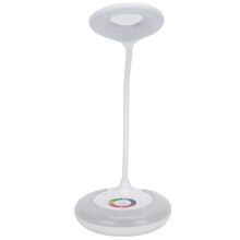 LED-Touch-Dimm-Schreibtischlampe 5W, RGB-Farbiges Licht, 1200mAh