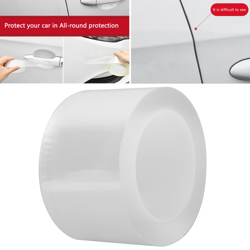7Cm X 10M Transparent Car Door Sill Anti-Collision Adhesive Tape Protector 7891360084938