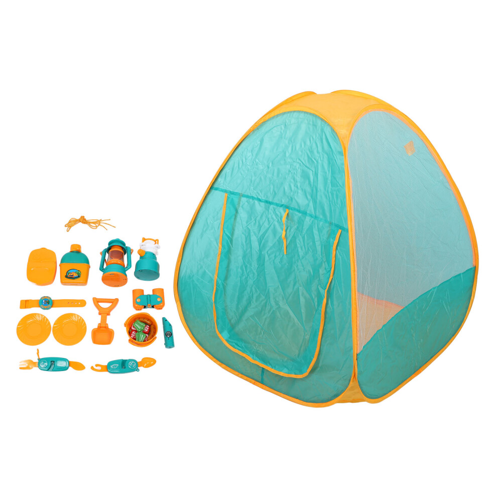 Kids Camping Set Plastic Toy Light Whistle Binocular Tent Food-image-OPC-PMX6D9B-NEW