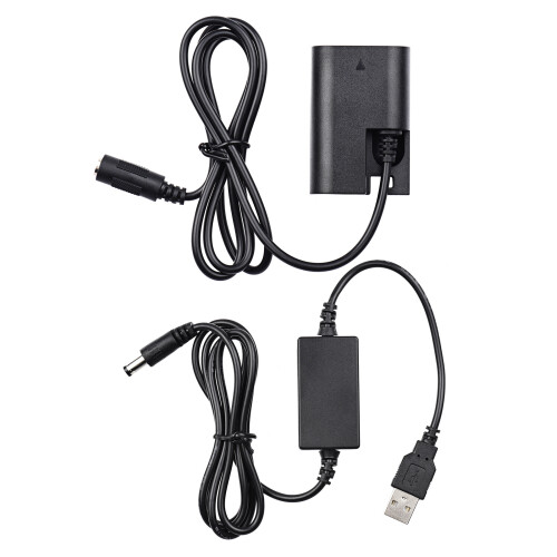 USB-Stromkit für DSLR-Kameras DR-E6 8V 200cm Kabel 2