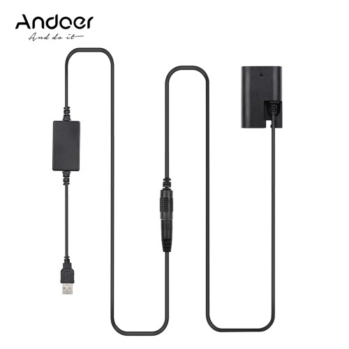 USB-Stromkit für DSLR-Kameras DR-E6 8V 200cm Kabel 1