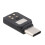 Micro-USB-Adapter Reverse Connector für Pocket 1/2 – Schwarz Kunststoff 3