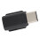 Micro-USB-Adapter Reverse Connector für Pocket 1/2 – Schwarz Kunststoff 12