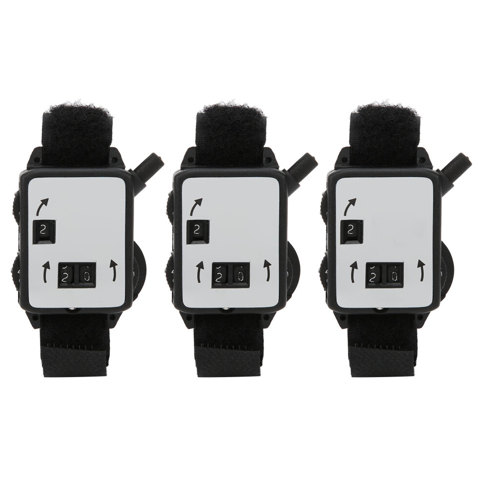3Pcs Golf Stroke & Score Counter Wristwatch - Essential for Golfers-image-OPC-PMX6GYG-NEW