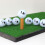 6Pcs Double Layer Rubber Golf Practice Balls, 42.7mm 3