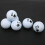 6Pcs Double Layer Rubber Golf Practice Balls, 42.7mm 7