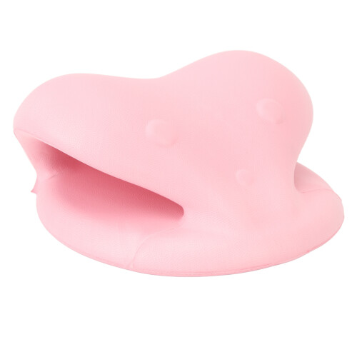 (Pink) Neck Stretcher Traction Pillow Corrective Relaxer Pink 1