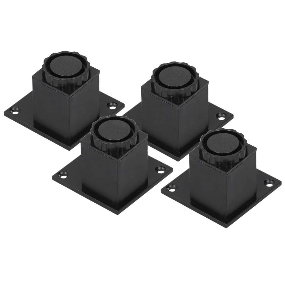 Adjustable 60Mm Aluminium Alloy Furniture Legs 4Pcs For Sofa Cabinet Tv Stand 8401360097617
