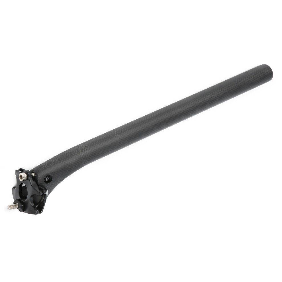 27.2Mm Carbon Fiber Bike Seatpost 400Mm Matte For Mountain & Road Bikes 8791360098913