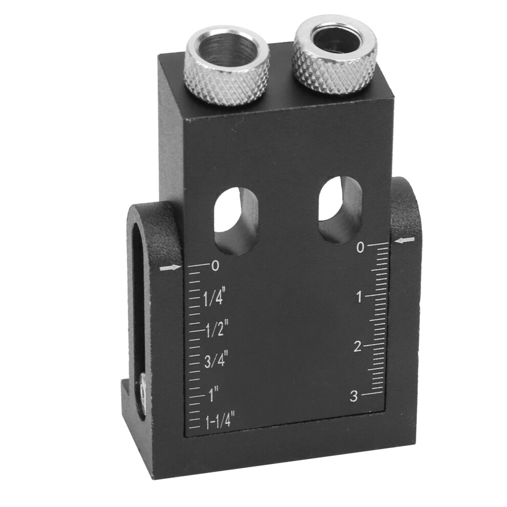 15Pcs Aluminum Oblique Hole Locator, 15 Wood Connection Tool 8161360101065