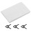 Durable 1.8x2.8m White Photo Studio Backdrop with 3 Clamps 9
