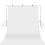 Durable 1.8x2.8m White Photo Studio Backdrop with 3 Clamps 2