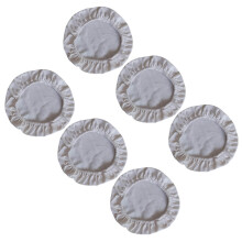 Pack of 6 Organic Cotton Stretchy Food Bowl Covers-20CM