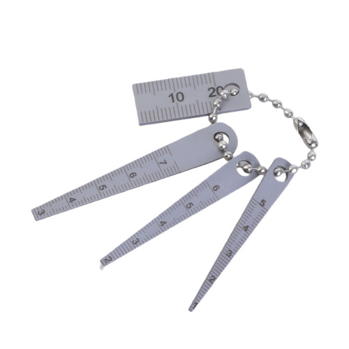 4Pcs Steel Feeler Measuring Tool Gaps Gauge Set for Engineers