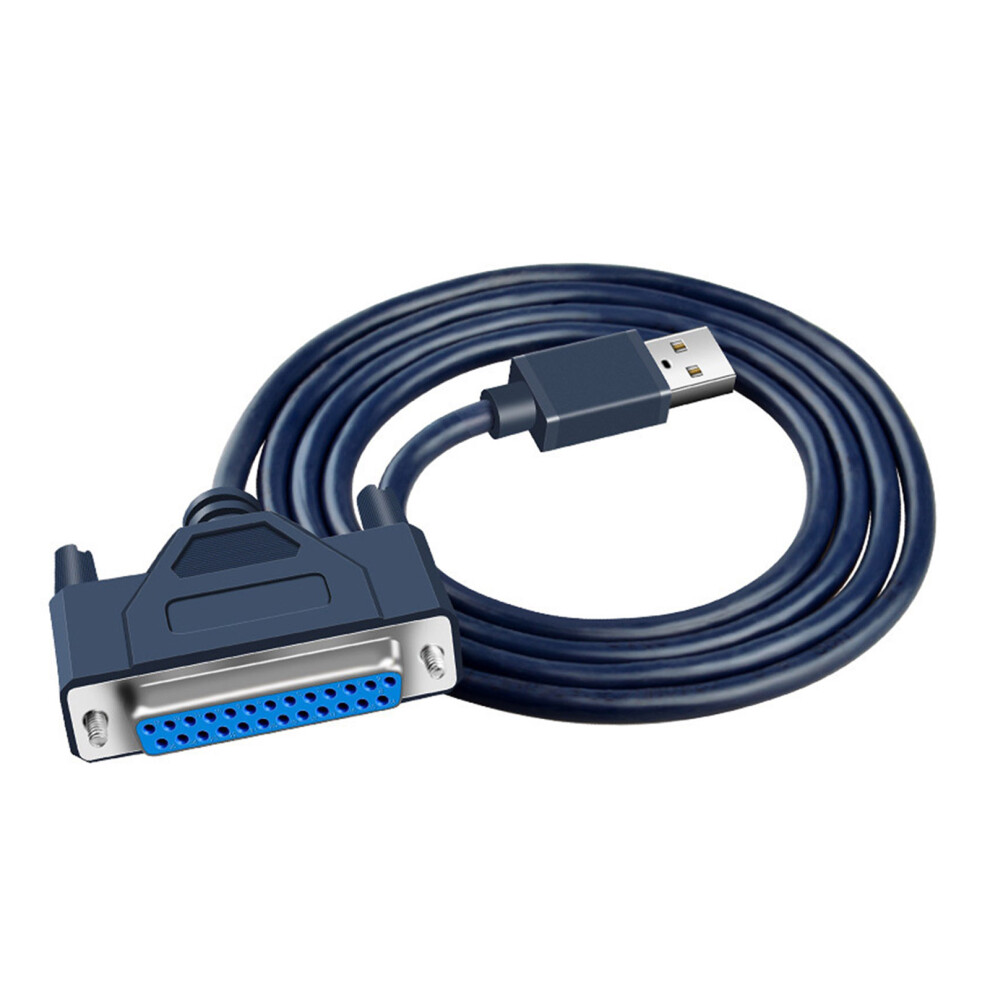 Usb To 25Pin Db25 Parallel Printer Cable Adapter Usb To Female 7704000133548