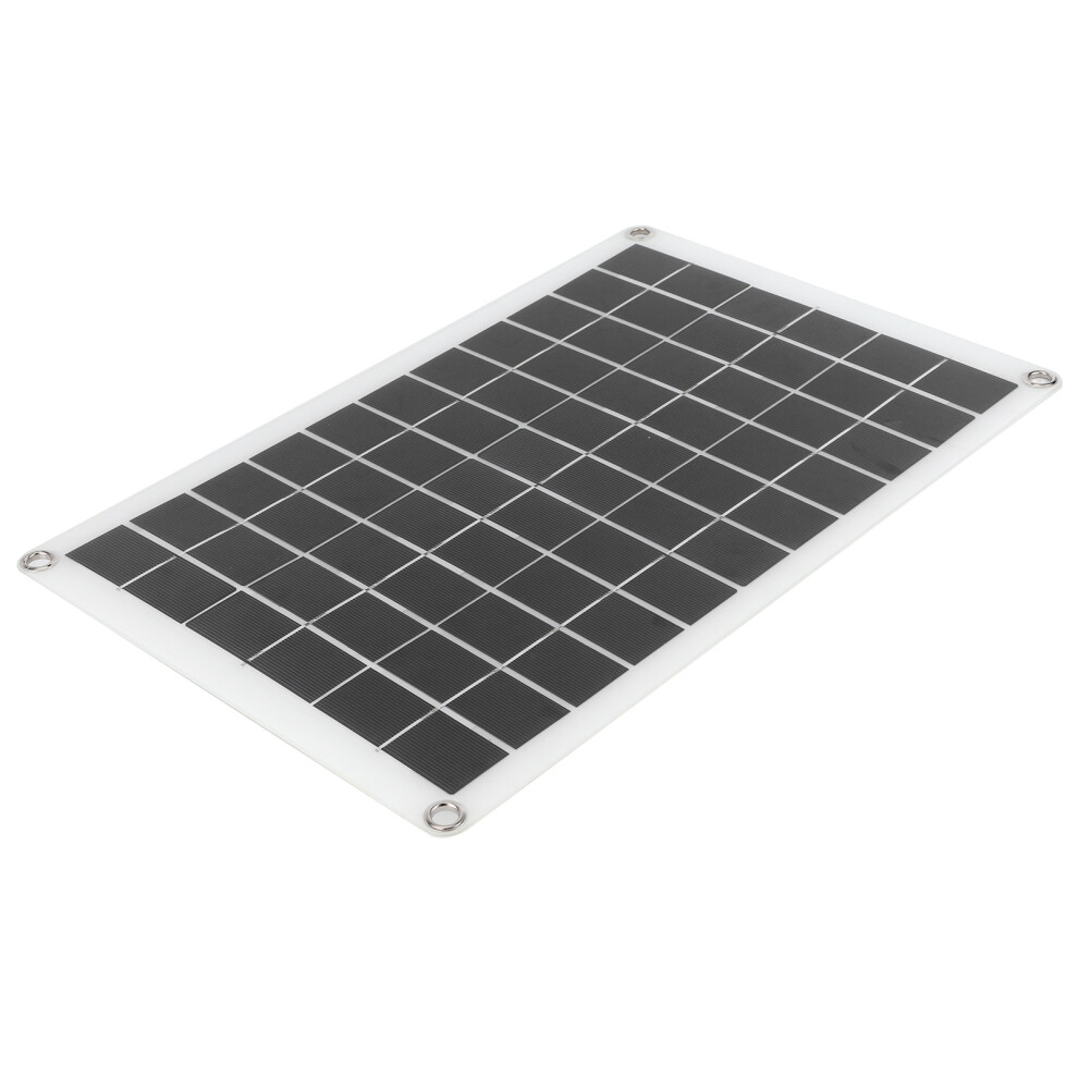 Lightweight 100W Monocrystalline Solar Panel 12V/24V With Usb For Rv Boat 9301360101811
