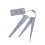 4Pcs Steel Feeler Measuring Tool Gaps Gauge Set for Engineers 6