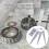4Pcs Steel Feeler Measuring Tool Gaps Gauge Set for Engineers 2