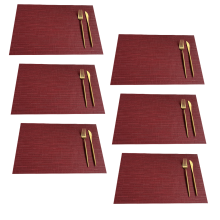 Schlichtes, modernes Design: Tafelmesser, hitzebeständig bis 82 C, vielseitig einsetzbar für Küche, Esszimmer, Terrasse und Garten, abwischbar