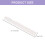 Irregular Edged Ruler Metal Craft Ruler Paper Tearing Ruler 3