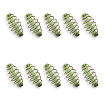10pc Feeder Basket Fishing Tool Coil Inline Method Feeder-small