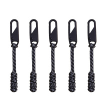5pack Portables Zippers Pull Cord Colorful Detachable-Type K1