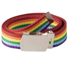 Waist Belt LGBTQ+ Rainbow Costume Woven-Rainbow automatic 10
