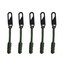 5pack Portables Zippers Pull Cord Colorful Detachable-Type C2