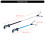 Stretchable 90 Degree Rotation Quick Releases Fix Fishing-Black 3