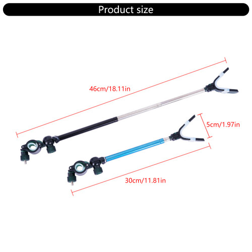 Stretchable 90 Degree Rotation Quick Releases Fix Fishing-Black 2
