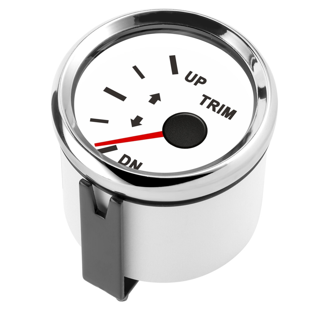 Waterproof 52Mm Boat Trim Balance Gauge Ip67 With Backlight For Yacht Red 9461360105155